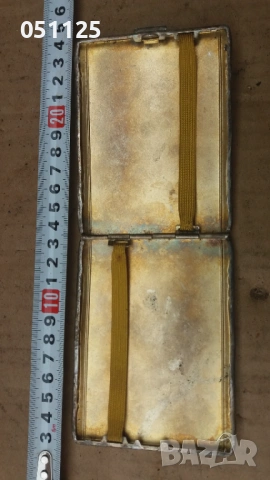 дебело посребрена табакера , снимка 10 - Антикварни и старинни предмети - 54068080