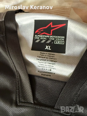 Alpinestars Racer мотокрос джърси/блуза, снимка 3 - Аксесоари и консумативи - 54336305