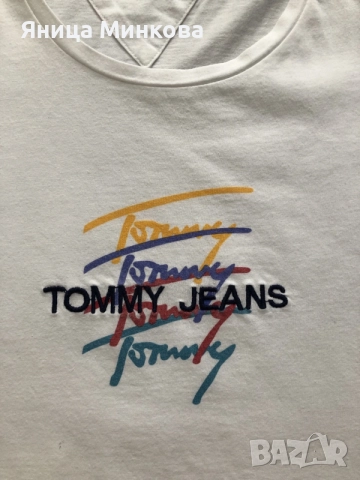 Дамска тениска Tommy Jeans, снимка 6 - Тениски - 55448329