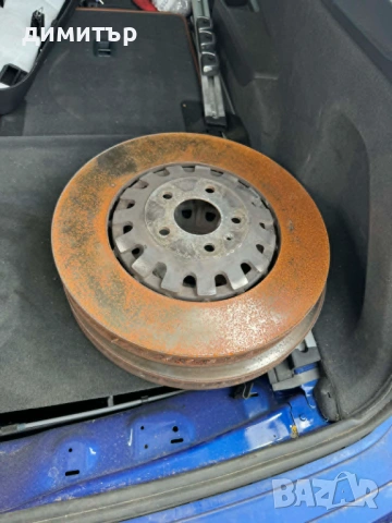спирачни апарати brembo audi sq7 400mm брембо ауди ся7 400мм дискове, снимка 4 - Части - 54400031