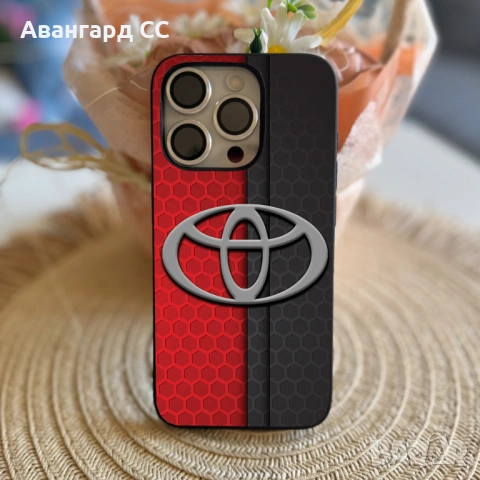 Силиконов калъф за iPhone с лого TOYOTA, снимка 17 - Калъфи, кейсове - 54611227