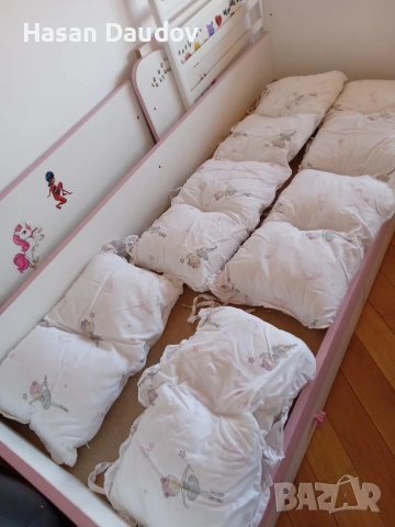 Бебешко легло-люлка, матрак от алое вера и обиколници, снимка 8 - Бебешки легла и матраци - 53580441