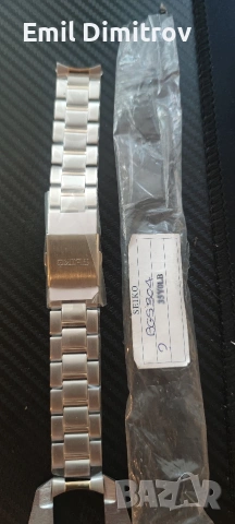 Верижка за часовник Seiko нова, снимка 2 - Каишки за часовници - 54890412