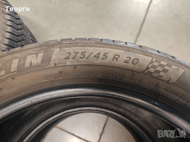 2бр.летни гуми 275/45/20 Michelin, снимка 4 - Гуми и джанти - 54394151