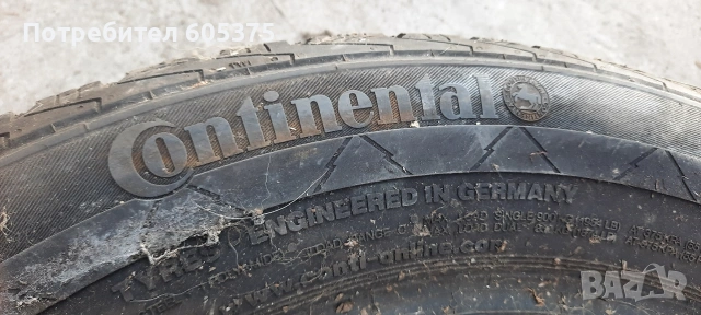 215/60 R 17 C Continental 2бр. зимни бусови гуми, снимка 3 - Гуми и джанти - 54794234