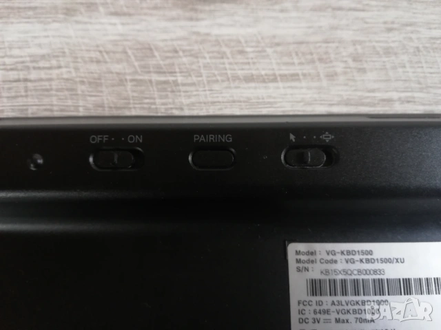 Samsung VG-KBD1500 клавиатура за samsung TV за части, снимка 6 - Стойки, 3D очила, аксесоари - 54325949