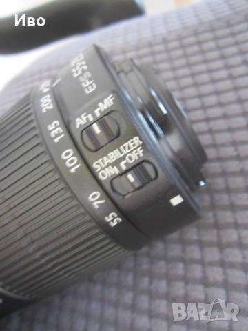 Обектив Canon EF-S 55-250mm 1.4-5.6 IS II, снимка 7 - Обективи и филтри - 55206392