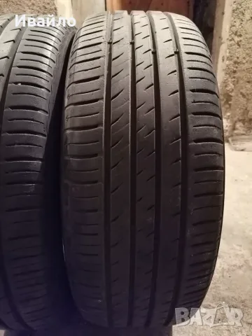 Продавам 2 броя летни гуми 205.55.16 на 1 сезон дот 2021 KUMHO , снимка 2 - Гуми и джанти - 55500498