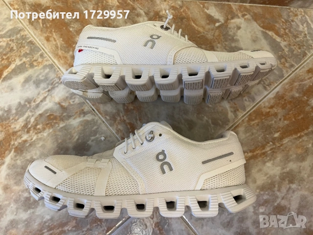 Маратонки  On Cloud 6 white/white, снимка 8 - Маратонки - 54582715