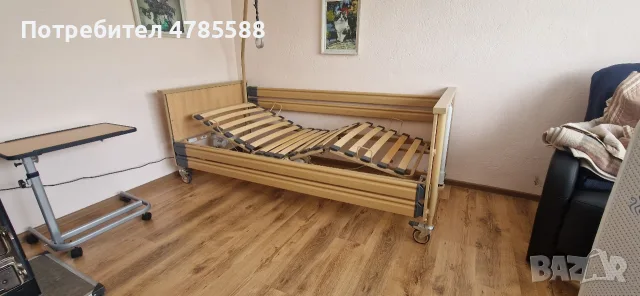 Електрическо болнично легло Burmeier , снимка 5 - Спални и легла - 55470917