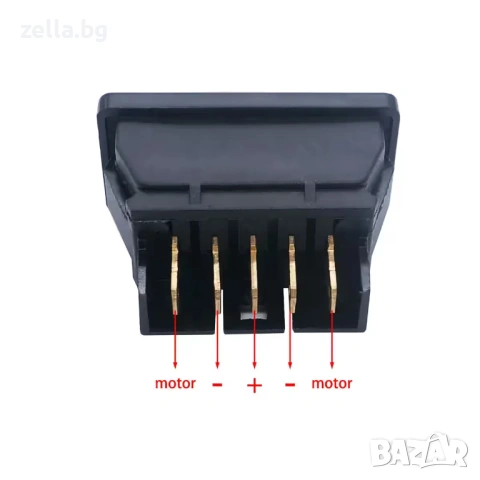 DPDT превключвател с 3 позиции и автоматично връщане, 12V/24V 20A – за обръщане посоката на DC 10336, снимка 9 - Друга електроника - 54672371