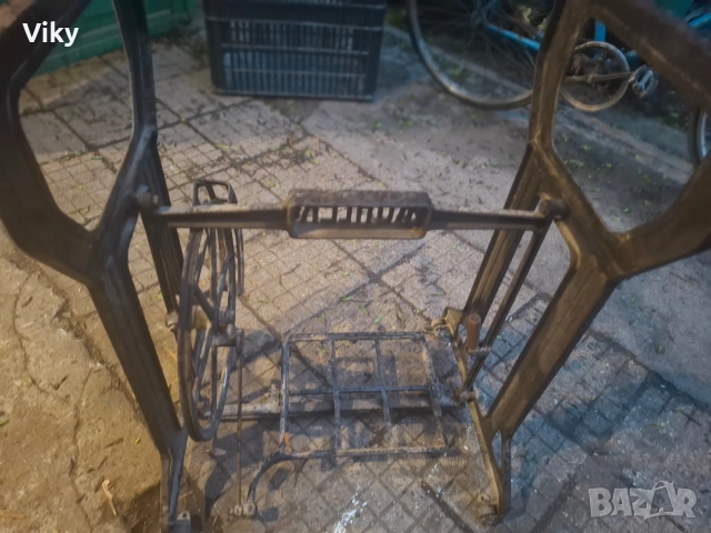 маса от старинна немска шевна машина Kohler, снимка 10 - Антикварни и старинни предмети - 54491089