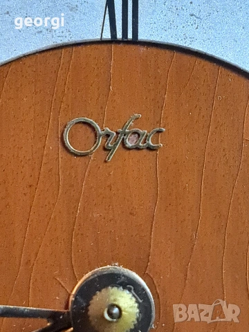 холандски настолен механичен часовник Orfac, снимка 4 - Други - 55105332