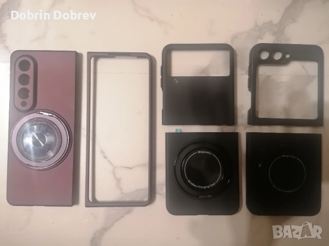 Кейс за Samsung Galaxy Z Flip 4/5/6 и Fold 4/6, снимка 5 - Калъфи, кейсове - 55236867