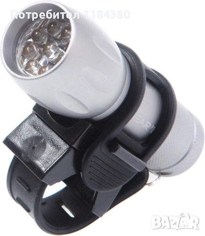 Комплект фар стоп габарити за велосипед колело LED Gear'D, снимка 2 - Аксесоари за велосипеди - 54536579