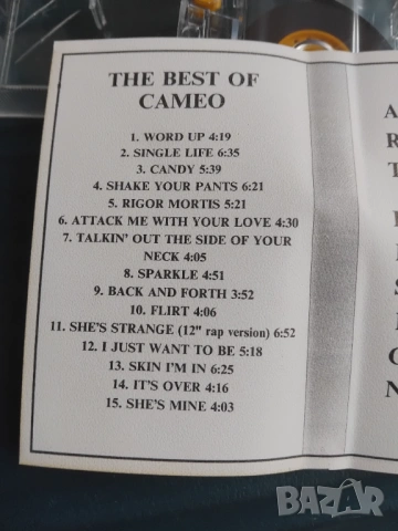 Cameo - The best - аудио касета музика, снимка 2 - Аудио касети - 54169022