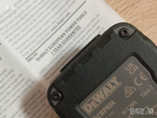 Dewalt батерии DCBP034 1.7 Ah, снимка 3 - Други инструменти - 55212452