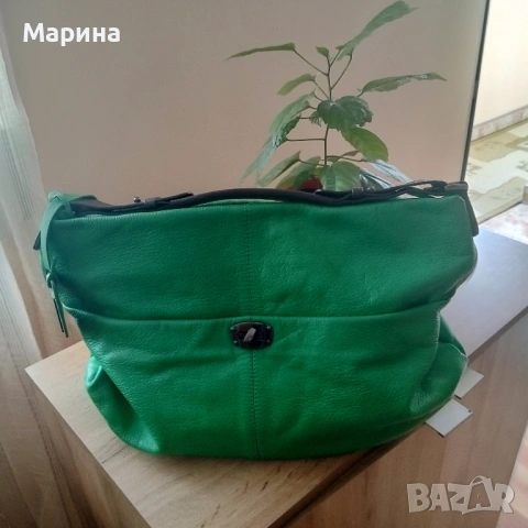 Дамска чанта естествена кожа 