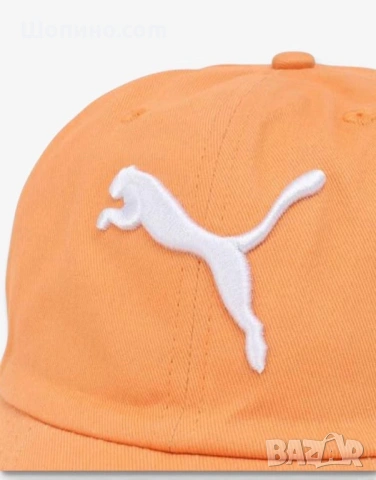 PUMA Essentials Cat Logo Cap Orange  Унисекс шапка с козирка PUMA, снимка 3 - Шапки - 54295260