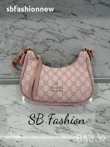 Gucci розова чанта, снимка 2 - Чанти - 55042066