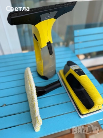 Уред за почистване на прозорци Karcher WV 2  + KV 4 Premium, плюс удължител Karcher KV, снимка 2 - Парочистачки и Водоструйки - 55147921