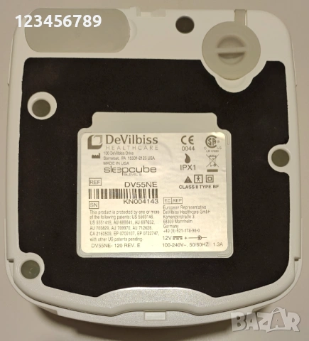 DeVilbiss SleepCube AutoPlus APAP/CPAP апарат срещу сънна апнея, снимка 11 - Медицинска апаратура - 49782111