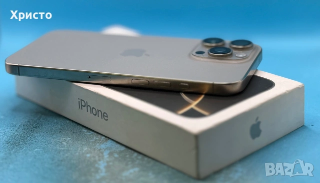 ПЕРФЕКТЕН!!! Apple iPhone 16 Pro Max, 256GB, 5G, Natural Titanium , снимка 9 - Apple iPhone - 55170078