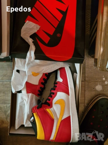 оригинални кецове nike air max 90 42.5 и joran 1 retro fila 44 размер, снимка 8 - Маратонки - 54464751