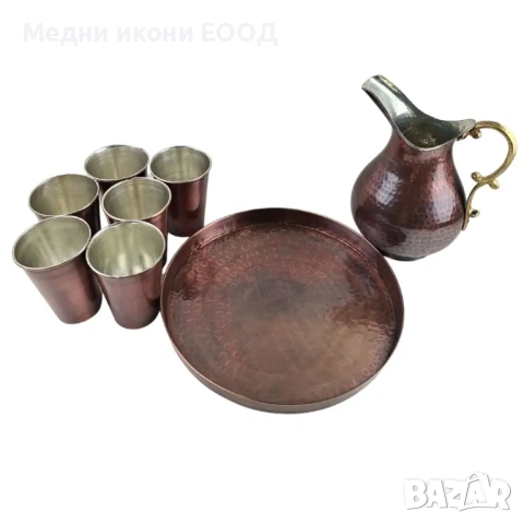МЕДЕН СЕРВИЗ ЗА ВИНО, снимка 3 - Сервизи - 54644392