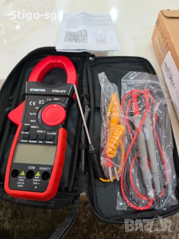 Мултицет -ампер клещи-BTMETER BT-570S-APP-Bluetooth, снимка 6 - Друга електроника - 55595223