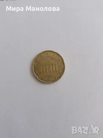 20 евроцента Германия 2002год., снимка 2 - Колекции - 55443667