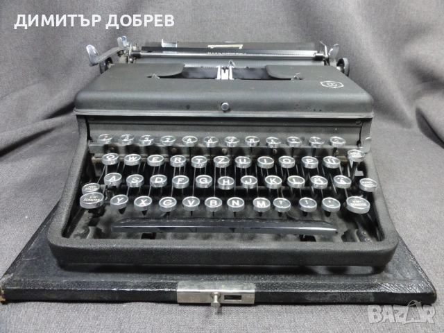 СТАРА РЕТРО ПРЕНОСИМА ПИШЕЩА МАШИНА TORPEDO 18, снимка 3 - Антикварни и старинни предмети - 54562206