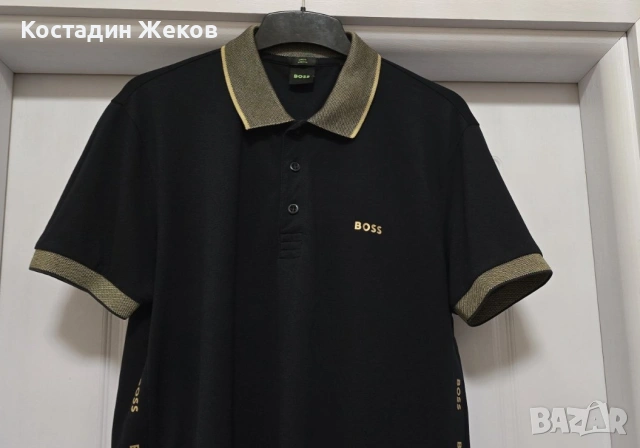 28€. Нова. Мъжка оригинална  поло тениска Hugo Boss о, снимка 5 - Тениски - 54685625