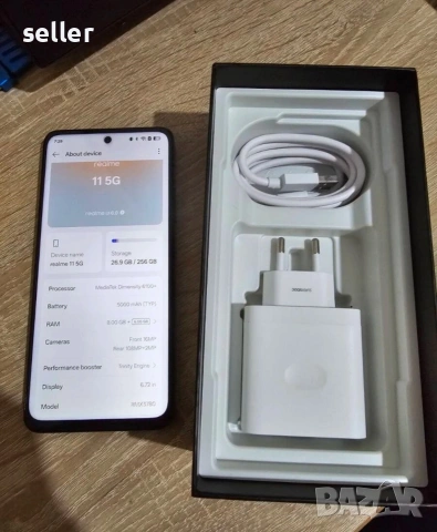 Смартфон Realme 11 5G, снимка 2 - Други - 54109762