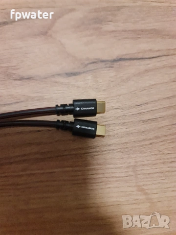 Цифровият аудио кабел AudioQuest Cinnamon USB C-C 1.5m, снимка 2 - Други - 54978386