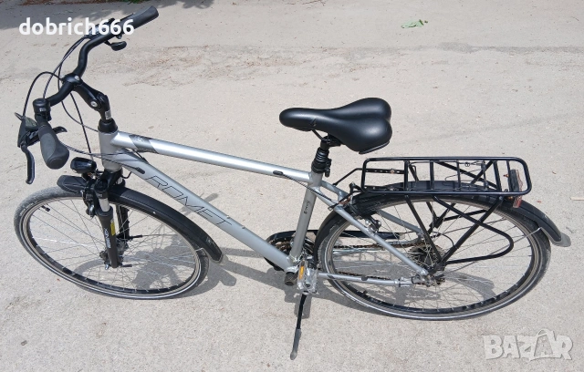 Алуминиев велосипед 28 цола Romet с амортисьори 24 скорости Shimano