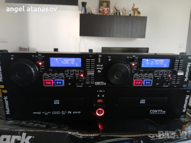 Продавам професионален CD player Numark CDN-77, снимка 9 - Аудиосистеми - 55069456