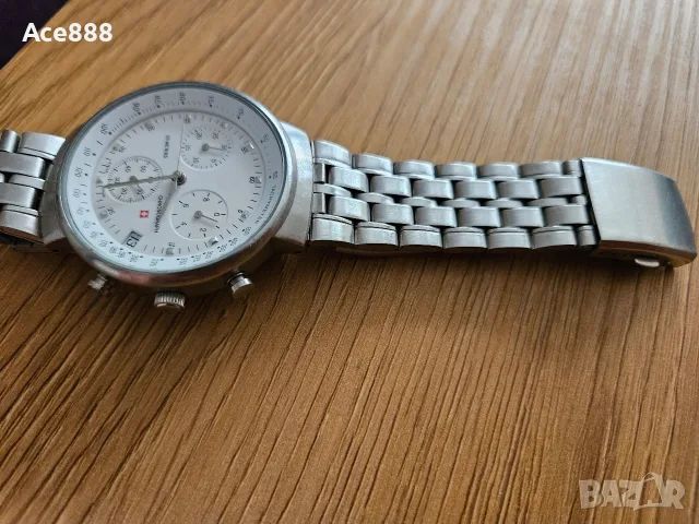 Продавам швейцарски часовник хронограф, снимка 8 - Мъжки - 55654373