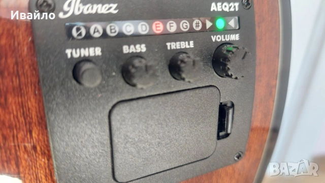 Нова електроакустична класическа китара Ibanez GA6CE, Amber High Gloss + калъф, снимка 12 - Китари - 54608696