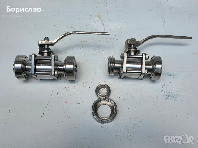 Кран - сверичен неръждаем, снимка 6 - ВИК - 55589558