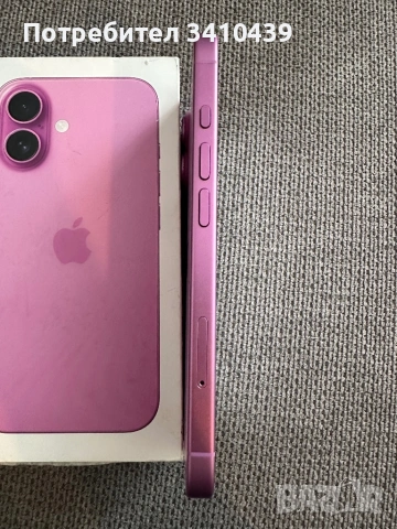 Apple Iphone 16 128gb Pink, снимка 3 - Apple iPhone - 54486926
