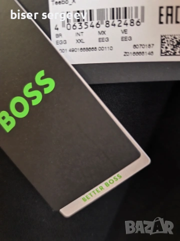 мъжка тениска BOSS, снимка 5 - Тениски - 54839270