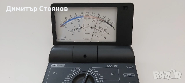 Мултицет BBC GOERZ METRAWATT MA 3E, снимка 2 - Друга електроника - 55076987