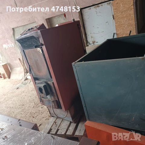 Два броя Котел 95 kW на биомаса с две горивни камери , снимка 2 - Други машини и части - 54381294