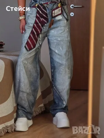 Дамски дънки 3D ефект