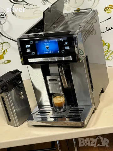 Кафемашина кафе автомат delonghi Primadonna Exclusive с гаранция, снимка 8 - Кафемашини - 55372179