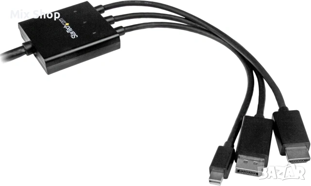 Нов StarTech.com 2 м кабел-преобразувател от HDMI, DisplayPort или Mini DisplayPort към HDMI, снимка 3 - Друга електроника - 55204324