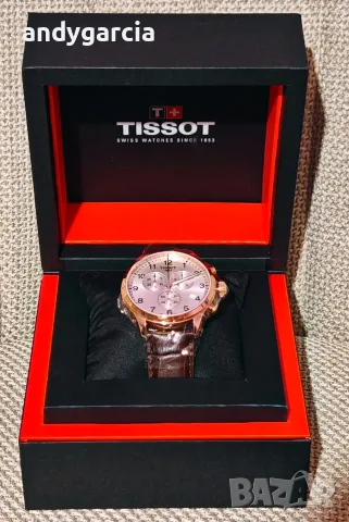 Tissot Chrono XL T116.617.36.037.00 45mm чисто нов мъжки часовник с кутия и книжки 100% оригинален, снимка 7 - Мъжки - 55486109