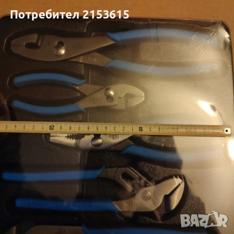 Cornwell Tools 5броя качествени клещи комплект, снимка 6 - Клещи - 54859934