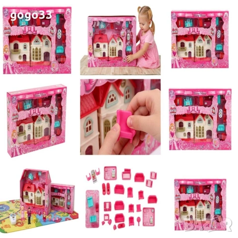 къщичка за кукли, снимка 4 - Играчки за стая - 54557594